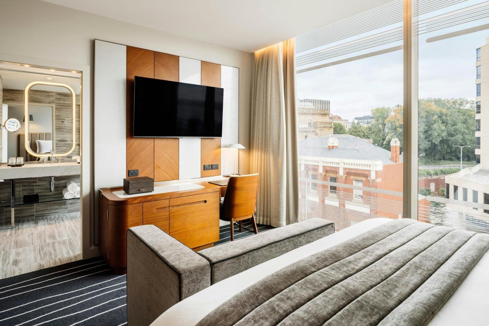 The Tasman, A Luxury Collection Hotel, ホバート エクステリア 写真 A bedroom at the hotel